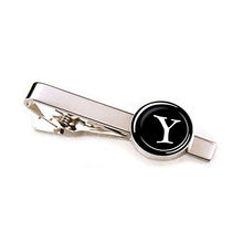 Load image into Gallery viewer, Elegant Men Fashion 26 Alphabet Letters Tie Clips Letter Tie Clip Men's Fashion Tie Pin Buckle Clip Tie Decoration Suit Accessories Name Letters Jewelry Men Necktie Clip Pin Suit Accessories Classic Initials Alphabet A-Z Tie Clips