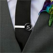 Load image into Gallery viewer, Elegant Men Fashion 26 Alphabet Letters Tie Clips Letter Tie Clip Men's Fashion Tie Pin Buckle Clip Tie Decoration Suit Accessories Name Letters Jewelry Men Necktie Clip Pin Suit Accessories Classic Initials Alphabet A-Z Tie Clips