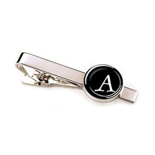 Load image into Gallery viewer, Elegant Men Fashion 26 Alphabet Letters Tie Clips Letter Tie Clip Men's Fashion Tie Pin Buckle Clip Tie Decoration Suit Accessories Name Letters Jewelry Men Necktie Clip Pin Suit Accessories Classic Initials Alphabet A-Z Tie Clips