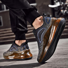 将图片加载到图库查看器,Elegant Mens Running Sport Air Cushion Outdoor Training Sneakers High Heels Design Breathable Mesh Athletic Luxury Design Non Slip Tennis Sport Athletic Walking Sneakers