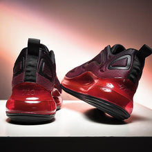 将图片加载到图库查看器,Elegant Mens Running Sport Air Cushion Outdoor Training Sneakers High Heels Design Breathable Mesh Athletic Luxury Design Non Slip Tennis Sport Athletic Walking Sneakers