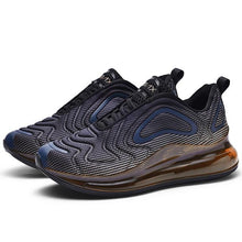 将图片加载到图库查看器,Elegant Mens Running Sport Air Cushion Outdoor Training Sneakers High Heels Design Breathable Mesh Athletic Luxury Design Non Slip Tennis Sport Athletic Walking Sneakers