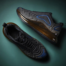 将图片加载到图库查看器,Elegant Mens Running Sport Air Cushion Outdoor Training Sneakers High Heels Design Breathable Mesh Athletic Luxury Design Non Slip Tennis Sport Athletic Walking Sneakers