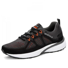 将图片加载到图库查看器,Elegant Mens Sneakers Sport Mesh Trainers Lightweight Running Shoes Outdoor Athletic Breathable Non-Slip Casual Comfortable Outdoor Sport Sneakers