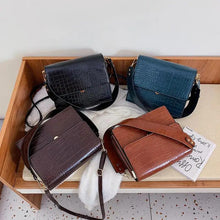 将图片加载到图库查看器,Elegant Modern Women and Girls New Luxury Pu Leather Messenger Bags For Girls And Ladies Handbags for Women Gifts