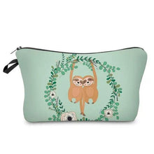 Load image into Gallery viewer, Elegant Multicolor Printed Large Capacity Pencil Case For Students Cute Cartoon Theme Stationary Cosmetic Bag