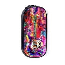 将图片加载到图库查看器,Elegant Music Note Piano Pen Case Holder Stylish Black/White Pencil Bag Guitar Pencil Case Unique Stationery Case For School