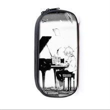 将图片加载到图库查看器,Elegant Music Note Piano Pen Case Holder Stylish Black/White Pencil Bag Guitar Pencil Case Unique Stationery Case For School