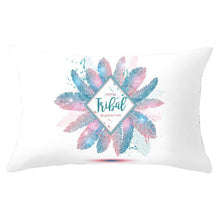 Load image into Gallery viewer, Elegant New Home Decoration Short Plush Pillow Case Feather Soft Rectangular Sofa Seat Bedroom Farmhouse Feather Decorative Throw Pillow Covers Home Decor 30x50CM