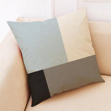 Load image into Gallery viewer, Elegant Pattern Printed Throw Pillow Modern Soft Linen Blend Cushion Home Decorative Fashion Geometric Pattern Throw Pillow Covers Square Decorative Cushion Case For Home Pillows Case