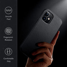 将图片加载到图库查看器,Elegant Phone Protection Back Cover Designed for iPhone 12 Pro Max Case Leather Cover for iPhone 12 mini 12 Pro Max Genuine Leather Case for iPhone 12 12Pro Luxury Black Phone Case For Businessman