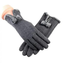 Load image into Gallery viewer, Elegant Red Autumn Full Finger Warm Women Gloves Classic Soft Comfortable Winter One Size Gloves For Women