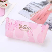 将图片加载到图库查看器,Elegant Small Fresh Print Stationery Portable Stylish Simple Pencil Case Cool Case For Students Office School Pouch