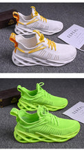 将图片加载到图库查看器,Elegant Sneakers Men Sports Running Shoes Fashion Couple Causal Shoes Fashion Flats Breathable Athletic Lightweight Non Slip Athletic Walking Jogging Sneakers