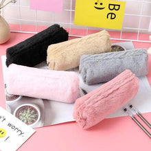 Load image into Gallery viewer, Soft Pencil Pouch For Student Durable Plush Stuffed Accessory Pencil Case For School