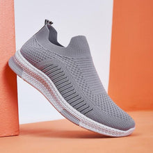 Load image into Gallery viewer, Elegant Sport Mens Sneakers Running Casual Shoes Spring New Lightweight Breathable Espadrilles Flying Woven Running Shoes Mesh Workout Casual Sports Mens Sneakers
