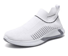 Load image into Gallery viewer, Elegant Sport Mens Sneakers Running Casual Shoes Spring New Lightweight Breathable Espadrilles Flying Woven Running Shoes Mesh Workout Casual Sports Mens Sneakers