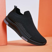 Load image into Gallery viewer, Elegant Sport Mens Sneakers Running Casual Shoes Spring New Lightweight Breathable Espadrilles Flying Woven Running Shoes Mesh Workout Casual Sports Mens Sneakers