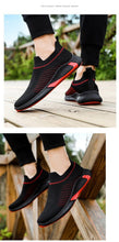 Load image into Gallery viewer, Elegant Sport Mens Sneakers Running Casual Shoes Spring New Lightweight Breathable Espadrilles Flying Woven Running Shoes Mesh Workout Casual Sports Mens Sneakers