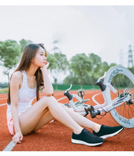 将图片加载到图库查看器,Elegant Sport Womens Sneakers Flats Casual Tennis Shoes Summer Lace-Up Mesh Light Breathable Casual Comfort Non Slip Lightweight Breathable Mesh Athletic Sneakers
