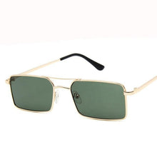 将图片加载到图库查看器,Elegant Square Sunglasses For Women Luxury Eyewear For Women/Men High Quality Metal Glasses For Women Outdoor Lightweight Sunglasses For Men Retro Design