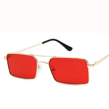将图片加载到图库查看器,Elegant Square Sunglasses For Women Luxury Eyewear For Women/Men High Quality Metal Glasses For Women Outdoor Lightweight Sunglasses For Men Retro Design