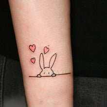 将图片加载到图库查看器,Elegant Waterproof Tattoo Sticker Sun Moon Fake Tatto Fashion Moon Temporary Fun Sun Wave Magic Tatoos For Womens Mens