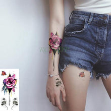 Load image into Gallery viewer, Elegant Waterproof Temporary Butterfly Sticker Tattoo Fake Halloween Party Tattoo For Woman Girls