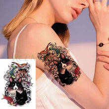 Load image into Gallery viewer, Elegant Waterproof Temporary Butterfly Sticker Tattoo Fake Halloween Party Tattoo For Woman Girls