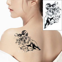 Load image into Gallery viewer, Elegant Waterproof Temporary Butterfly Sticker Tattoo Fake Halloween Party Tattoo For Woman Girls