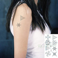 Load image into Gallery viewer, Elegant Waterproof Temporary Tattoo Sticker Cat Fox Flash Tatoo Neck Hand Modern Tattoo Stickers Butterflies Cats For Womens