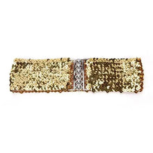 Load image into Gallery viewer, Elegant Wide Fabric Strap Silver Metal Buckle Belts For Women Trendy Women's Fashion Stretchable Classic Color Belts