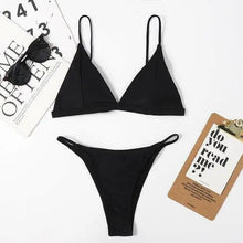 Load image into Gallery viewer, Elegant Woman Modern Bikini Micro Women Swimsuit Tie Mini Bikinis Set Women Swimwear Female Bathing Suit