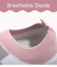Load image into Gallery viewer, Elegant Women Shoes Espadrilles Knitted Sneakers Women New Flat Shoes Mix Color Casual Walking Shoes Slip-on Sock Shoe Lady Girls Running Shoes Mesh Air Mesh Womens Espadrilles