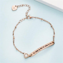 Load image into Gallery viewer, Elegant Women Stainless Steel Best Friends Bracelet Bangle Friend Jewelry Friendship Gift Cute Message Sisters Stainless Steel Cuff Bangle Gifts For Teen Girls Daughter Sister Best Friend