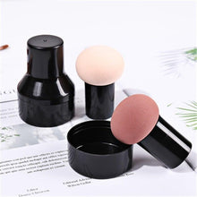 Load image into Gallery viewer, Elegant Womens Non-latex Makeup Sponge Mushroom Head Powder Liquid Dry And Wet Multifunction Makeup Brush Cosmetic Tool Storage Box