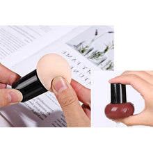Load image into Gallery viewer, Elegant Womens Non-latex Makeup Sponge Mushroom Head Powder Liquid Dry And Wet Multifunction Makeup Brush Cosmetic Tool Storage Box