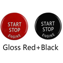 将图片加载到图库查看器,Engine START STOP Sports Engine Start Stop Button Cover Keyless Go Ignition Sticker Start Stop Engine Button Switch Cover Button Accessories Key Decor for Car Replace Cover