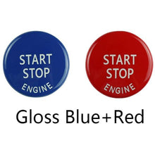 将图片加载到图库查看器,Engine START STOP Sports Engine Start Stop Button Cover Keyless Go Ignition Sticker Start Stop Engine Button Switch Cover Button Accessories Key Decor for Car Replace Cover