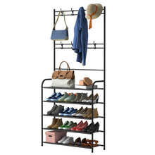 将图片加载到图库查看器,Entryway Coat Hat Rack Shoe Storage Shelf