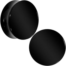 将图片加载到图库查看器,Black UV Acrylic Saddle Plug Set 5mm to 25mm