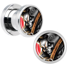 Load image into Gallery viewer, Wake the Dead Grim Reaper Halloween Plug Set 5mm to 16mm