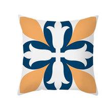Load image into Gallery viewer, Ethnic Floral Patterns Sofa Cushion Cases Nordic Geometric Simple Blue Modern Decorative Throw Pillow Case Cushion Case For Room Bedroom Pillows Case Bohemian Decor Home Pillows 45x45CM