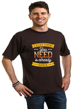 Load image into Gallery viewer, Everything you need Men's Bamboo Viscose/Organic Cotton Short Sleeve Graphic T-Shirt