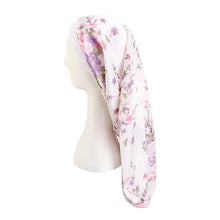 Load image into Gallery viewer, Extra Long Satin Bonnet Sleep Cap Long Bonnet for Braids Hair Loose Cap
