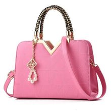 Load image into Gallery viewer, Eye-Catching Snow White Female Bag For Ladies With Phone Pocket Zipper Leather Bag For Women Shoulder Crossbody Bags