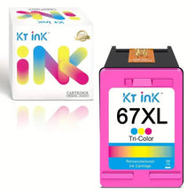 Load image into Gallery viewer, High-Yield Ink Cartridge 67XL for HP DeskJet and Envy Printers