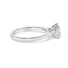 Load image into Gallery viewer, 14K White Gold 1.0 Cttw Round Lab Grown Diamond Eagle Claw 4-Prong Set Solitaire Engagement Ring (F-G Color, VS2-SI1 Clarity) - Ring Size 7