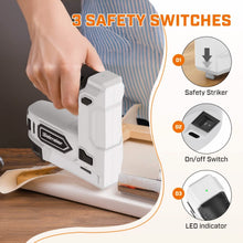 Load image into Gallery viewer, Bielmeier 20V Cordless 2-in-1 Stapler & Brad Nailer