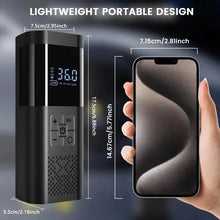 Load image into Gallery viewer, Portable Electric Tire Inflator – 150PSI Air Compressor with Digital Gauge & LED Light